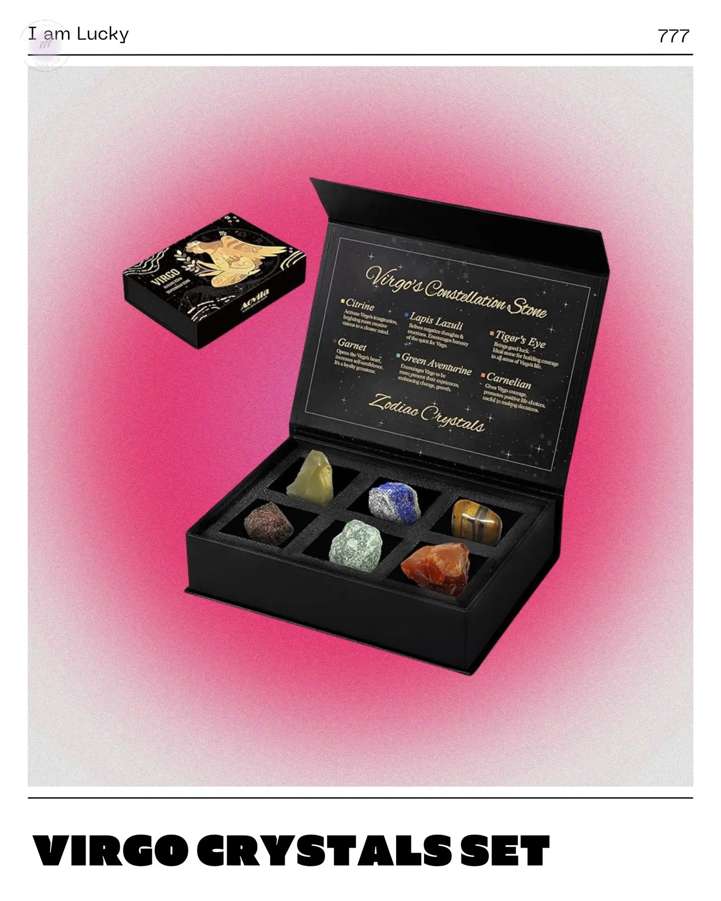 Virgo Crystals Gift Set