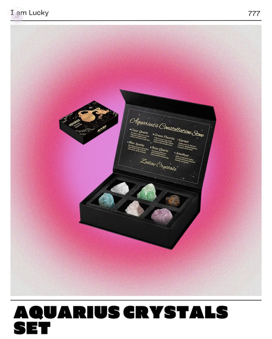 Aquarius Crystals Gift Set