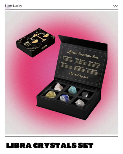 Libra Crystals Gift Set