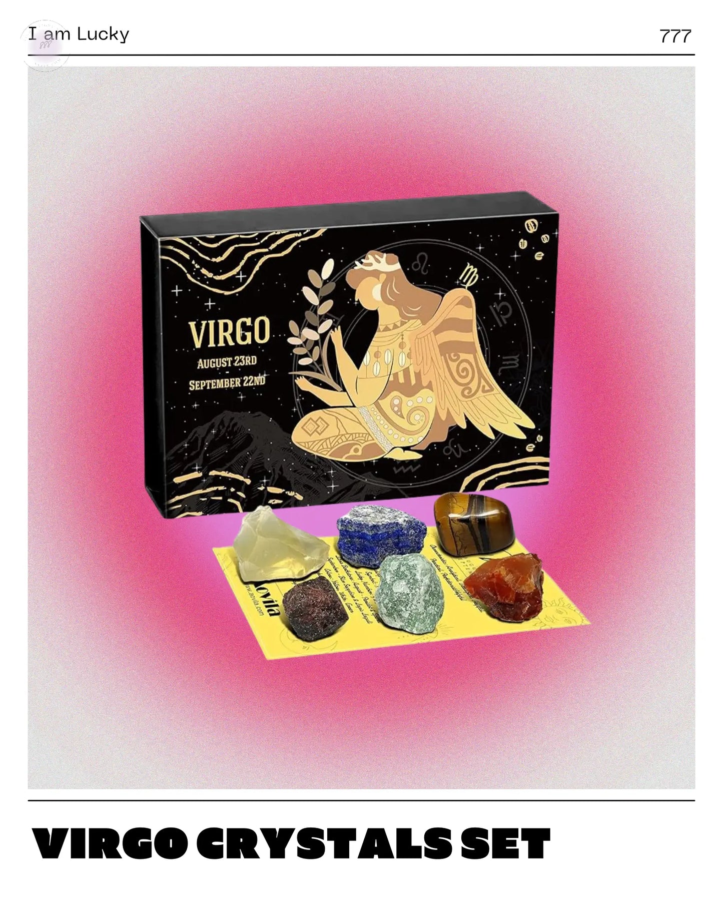 Virgo Crystals Gift Set