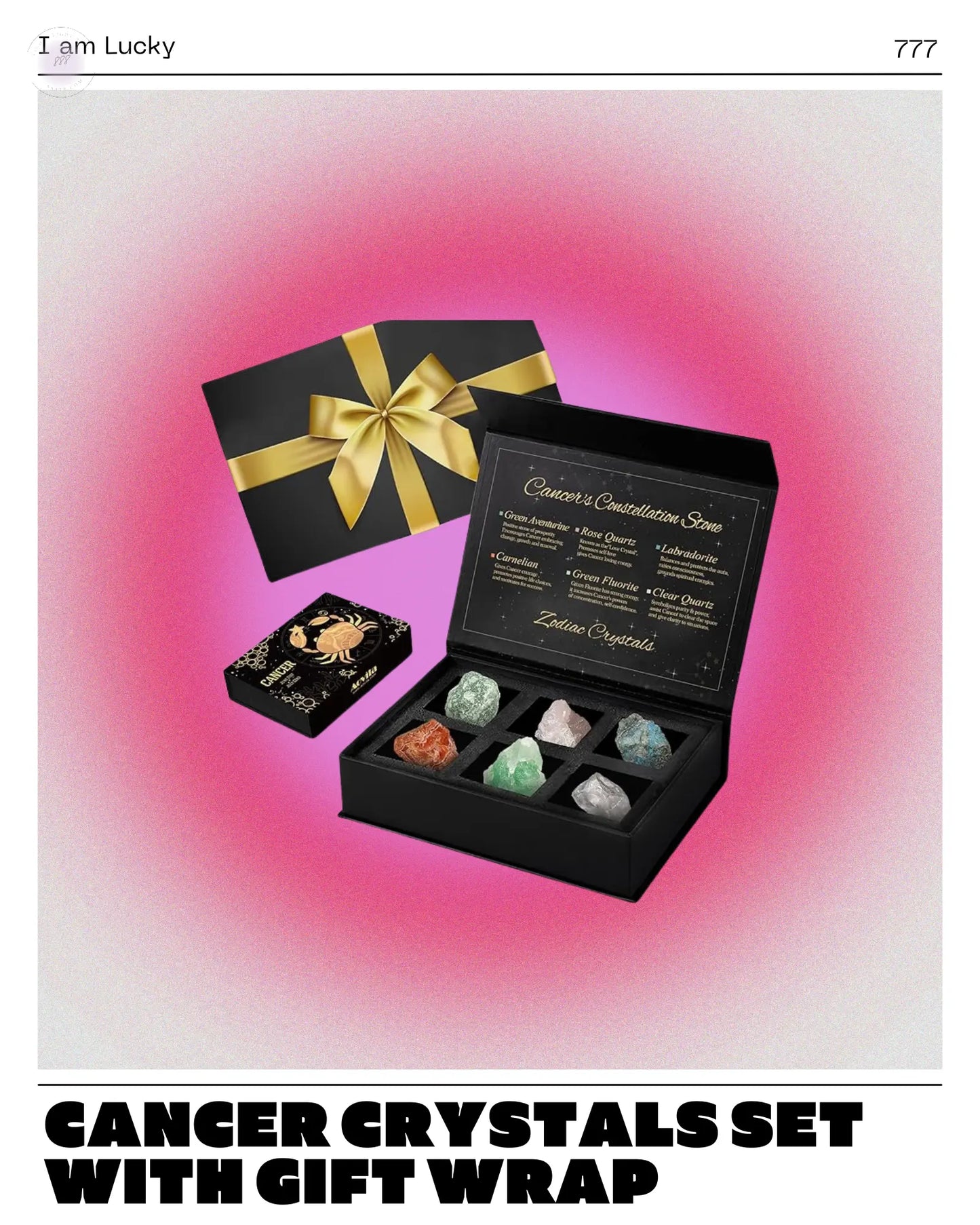 Cancer Crystals Gift Set