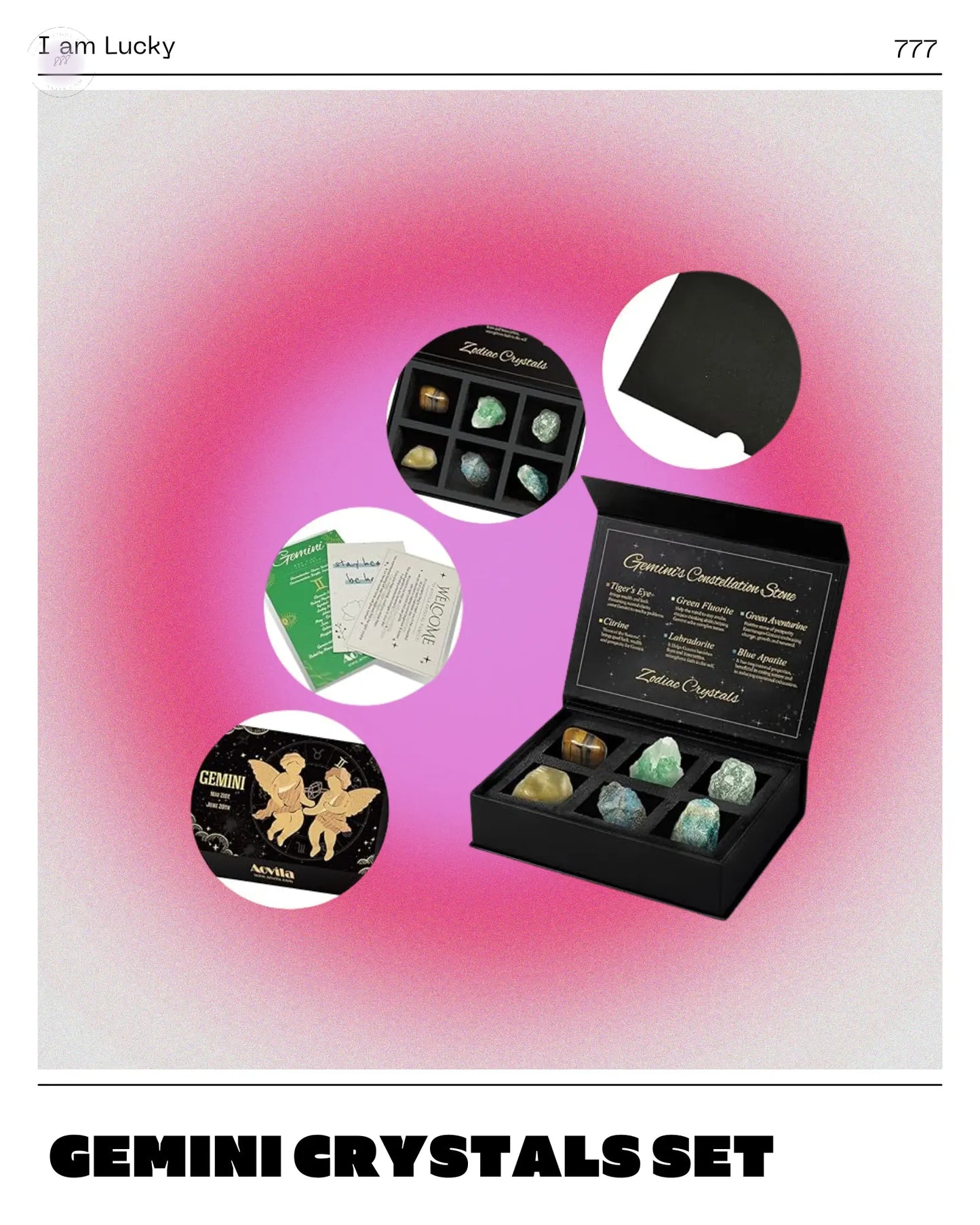 Gemini Crystals Gift Set