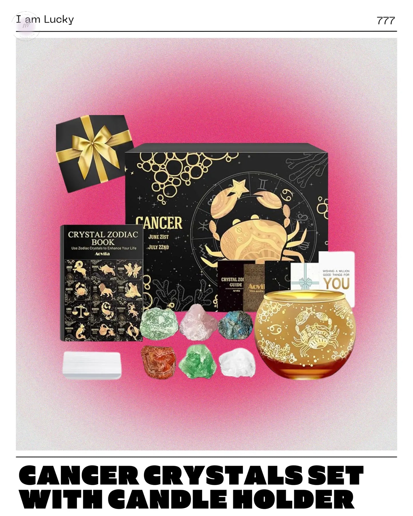 Cancer Crystals Gift Set