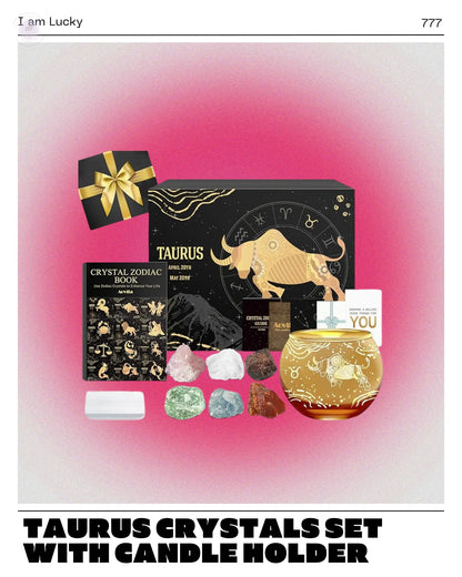 Taurus Crystals Gift Set