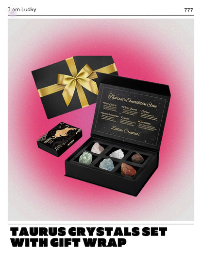 Taurus Crystals Gift Set